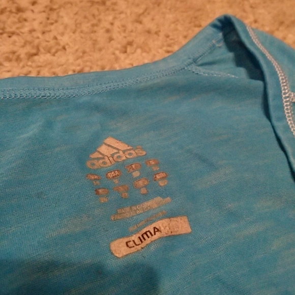 Adidas Blue T-shirt - Picture 3 of 5